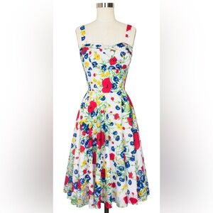 Trashy Diva Wildflowers Trixie Midi Vintage Reproduction